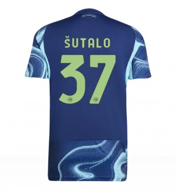 Ajax Josip Sutalo #37 Replika Bortatröja 2025-26 Kortärmad